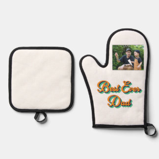 Ensemble De Gant De Cuisine Et De Manique Meilleur papa
