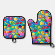 Motif de mélange de fruits vibrant pour le style d