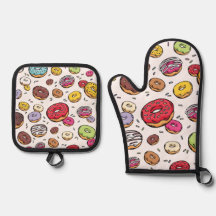Motif sans couture de Donuts