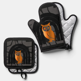 Ensemble De Gant De Cuisine Et De Manique Oven Mitt and Pot Holders