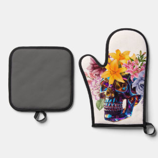 ENSEMBLE DE GANT DE CUISINE ET DE MANIQUE PETAUX DE COMPLEXE