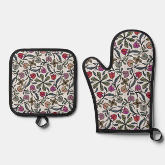 Ensemble De Gant De Cuisine Et De Manique Pluvier Cherrypetal