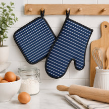 Simple rayé bleu et blanc