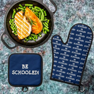 ENSEMBLE DE GANT DE CUISINE ET DE MANIQUE SOYEZ ÉCOUTÉ !