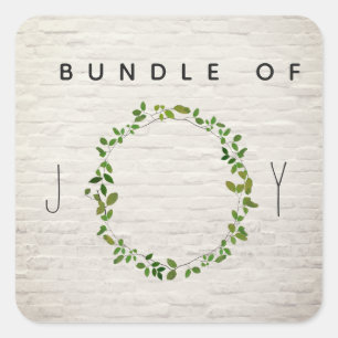 Ensemble de Joy Brick Sticker Wreath