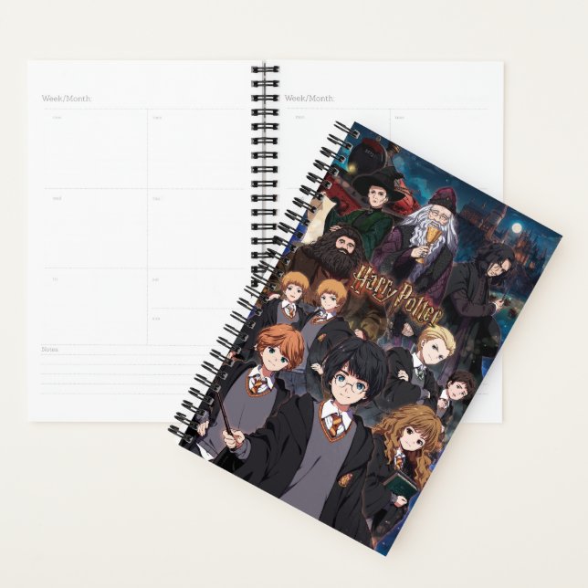 Ensemble de la scène HARRY POTTER™ Anime (Devant avec enveloppe)