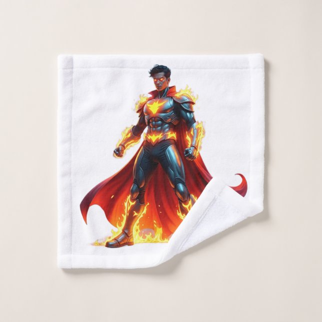 ensemble de main de super-héros (Gant de toilette)