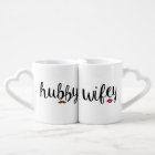 Ensemble de Mug de Hubby et Wifey Couple