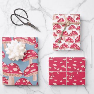Ensemble de papier d'enveloppement de la forêt de 