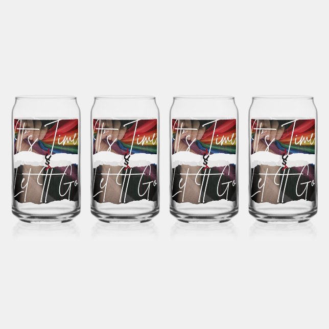 Ensemble de produits de boisson Imprimé de verre (Recto)