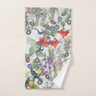 Ensemble de serviette de Bath de ciel d'oiseau de
