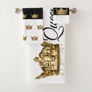 Ensemble de serviette de Bath de la Reine