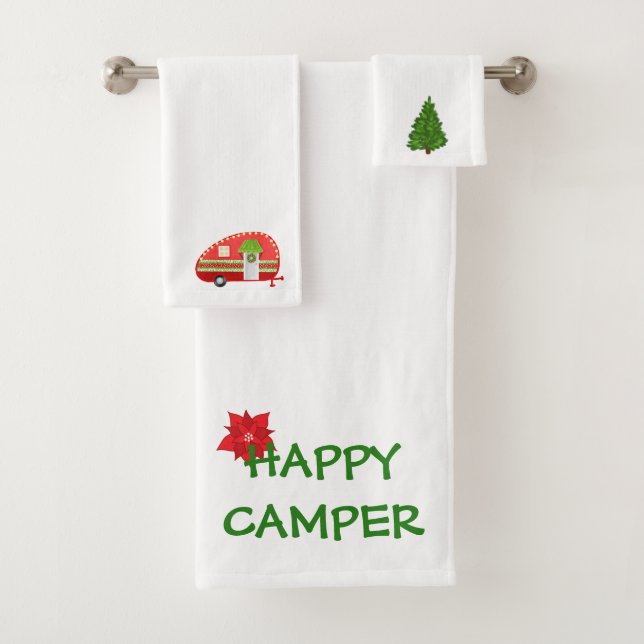Ensemble de serviette de Noël de plage de (En situation)