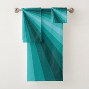 Ensemble de serviette de salle de bains d'Aqua
