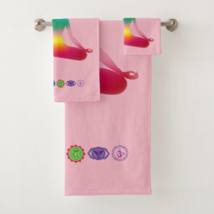 Ensemble de serviette de salle de bains de