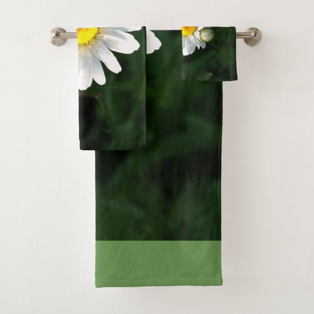 Ensemble de serviette de salle de bains de photo (En situation)