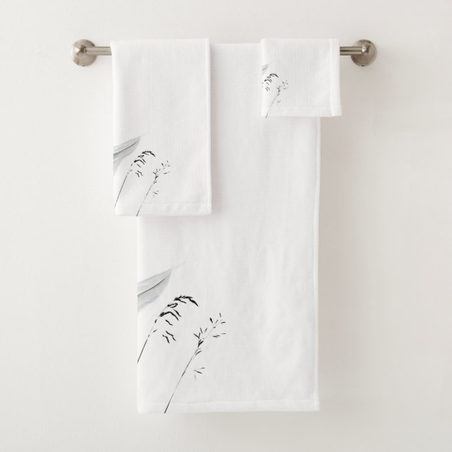 Ensemble de serviettes (En situation)