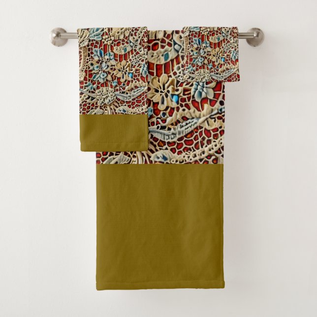 Ensemble de serviettes (En situation)