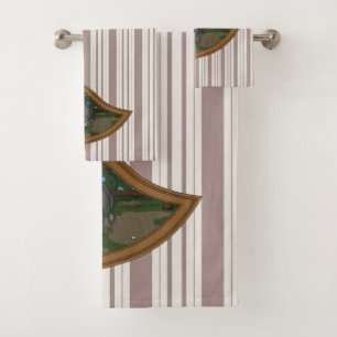 Ensemble de serviettes Basil le Cochon