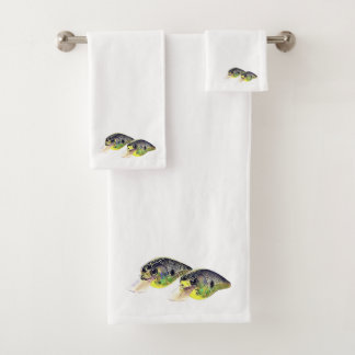 Ensemble de serviettes Bass Fishing Crankbait