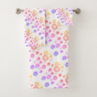 Ensemble de serviettes - Bulles arc-en-ciel