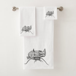Ensemble de serviettes Catfish