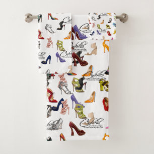 Ensemble de serviettes Cendrillon Citation Chaussu