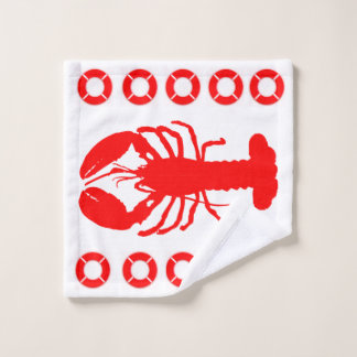 Ensemble de serviettes crabe et bouée de sauvetage