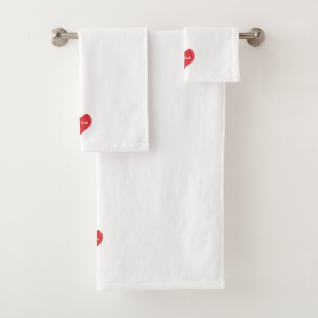 Ensemble de serviettes de bain (En situation)