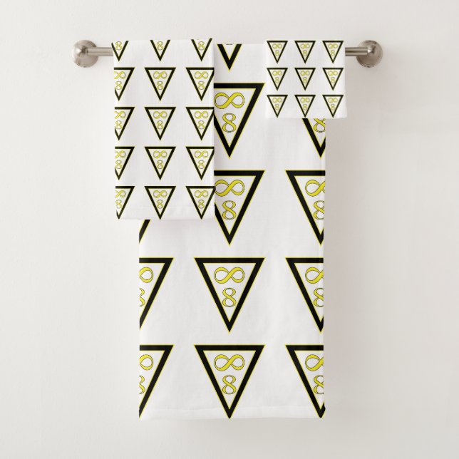 Ensemble de serviettes de bain 8 infidélité (En situation)