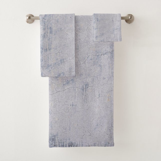 Ensemble de serviettes de bain américaine en coule (En situation)