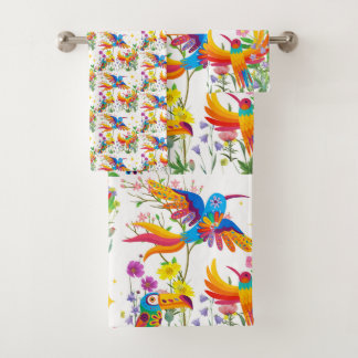 Ensemble de serviettes de bain Birds of Paradise