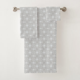 Ensemble de serviettes de bain Deco Circle Weave -