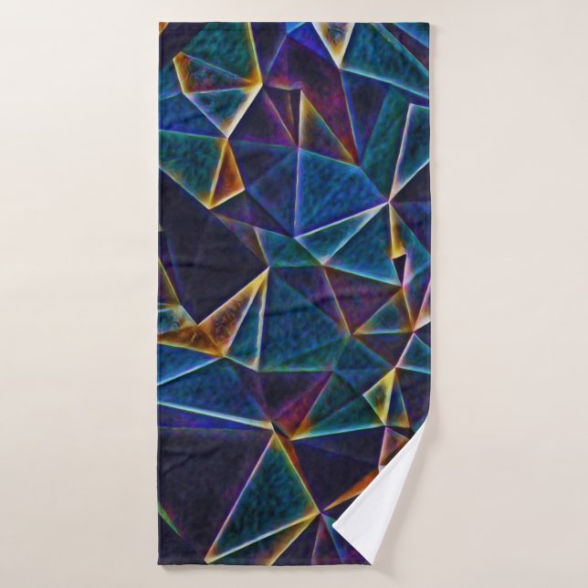 Ensemble de serviettes de bain en bulles cassées (Serviette de bain)