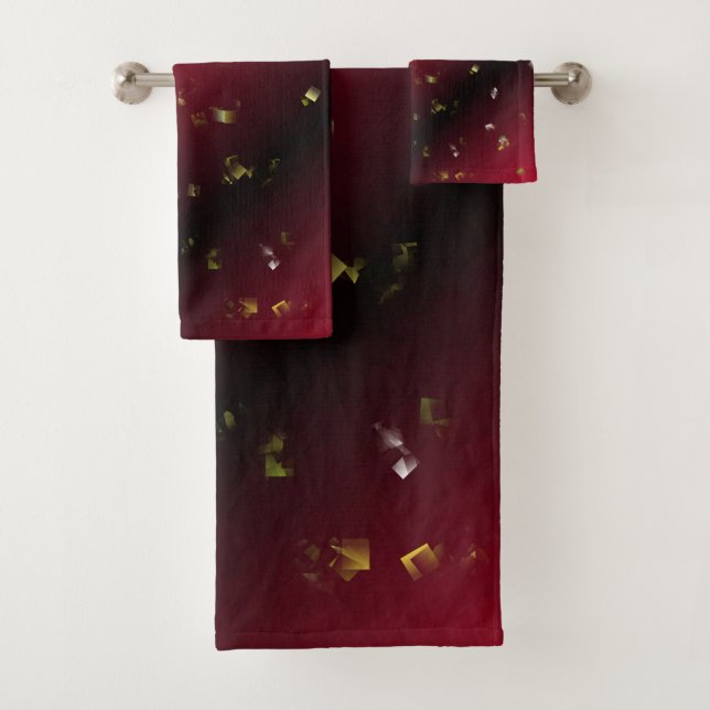 Ensemble de serviettes de bain, ensemble, maison,  (En situation)