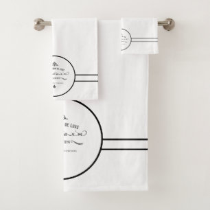 Ensemble de serviettes de bain Le Bain Paris