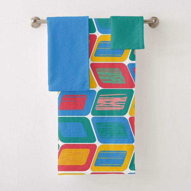 Ensemble De Serviettes De Bain Lean Lumineux (En situation)