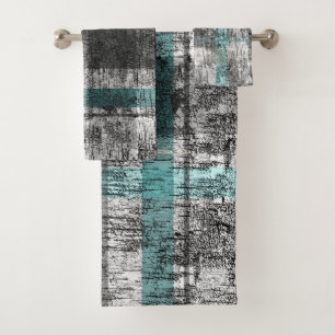 Ensemble de serviettes de bain Motif à plat Abstra