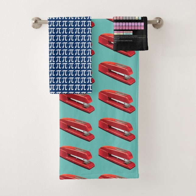 Ensemble de serviettes de bain nerd Bundle (En situation)