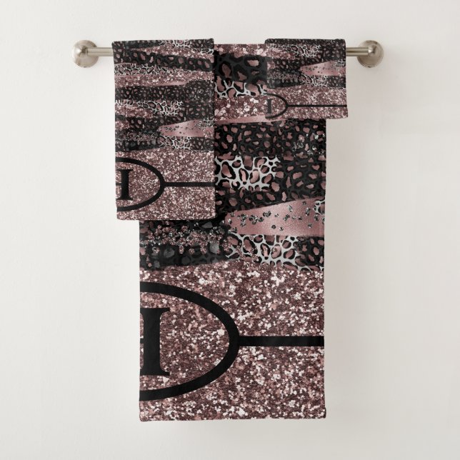 Ensemble de serviettes de bain Parties scintillant (En situation)
