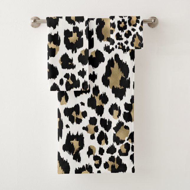 Ensemble de serviettes de bain Poster de animal No (En situation)