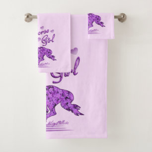 Ensemble de serviettes de bain pour chevaux