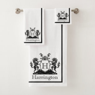Ensemble de serviettes de bain Royal Horse Crest