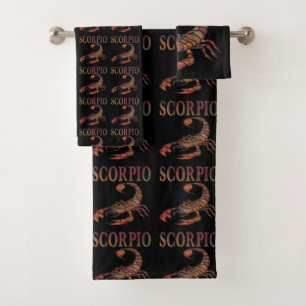 Ensemble de serviettes de bain Symbole du zodiaque