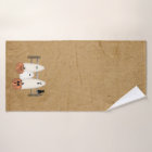 Ensemble de serviettes de bains Country Ghosts