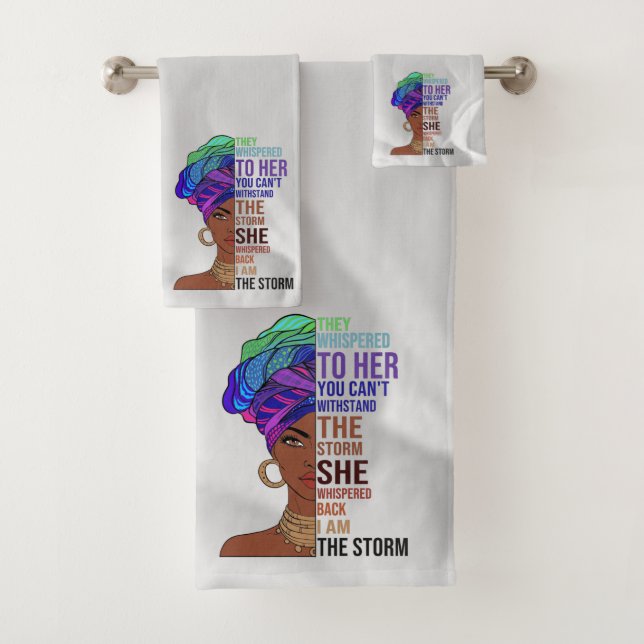 Ensemble de serviettes de bains pour les femmes af (En situation)