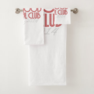 Ensemble de serviettes de bains SSSC Anniversaire