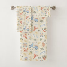 Ensemble de serviettes de plage méditerranéennes p