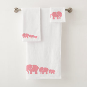 Ensemble De Serviettes De Salle De Bains Cute Rose