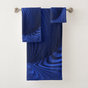 Ensemble de serviettes décoratives Blue Navy